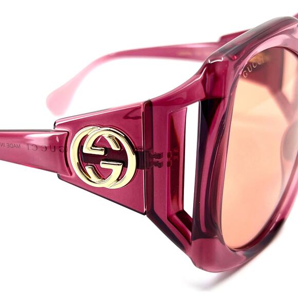 New! GUCCI Sunglasses GG0875S 003 Authentic